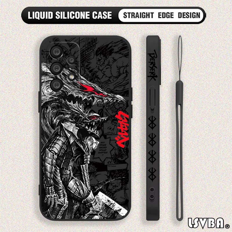 ホットアニメ「ベルセルク」ゾッド・ガッツ柄のSamsung  - Phone Cases Galaxy A17 のレビューと価格