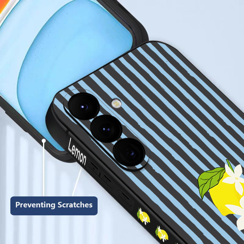 ストライプレモン柄TPUスマホケース Samsung Gal - Phone Cases Galaxy A17 のレビューと価格