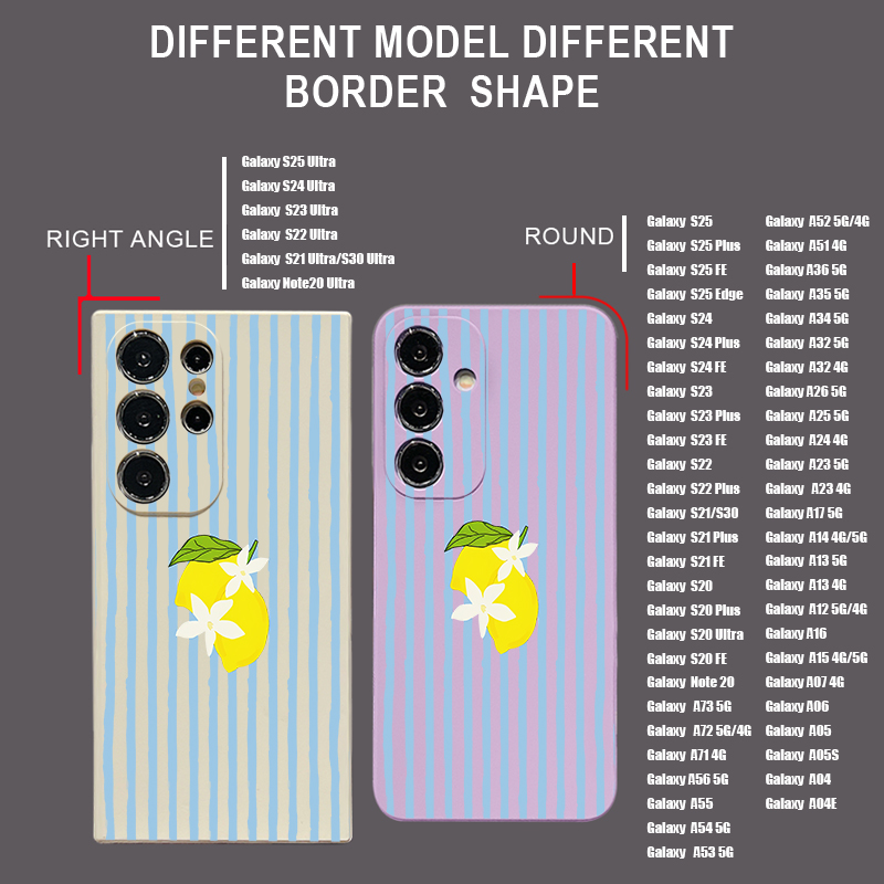 ストライプレモン柄TPUスマホケース Samsung Gal - Phone Cases Galaxy A17 のレビューと価格