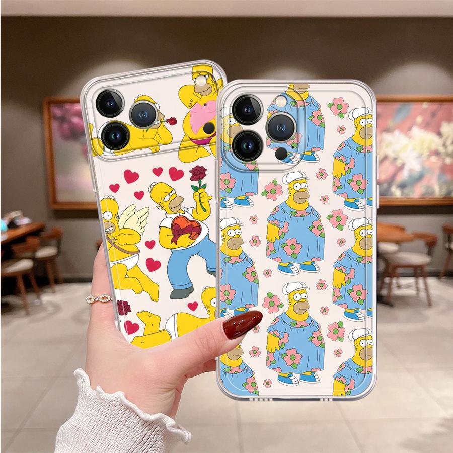 シンプソンズ　面白いホーマー柄ケース　iPhone 17 P - Phone Cases Funny のレビューと価格