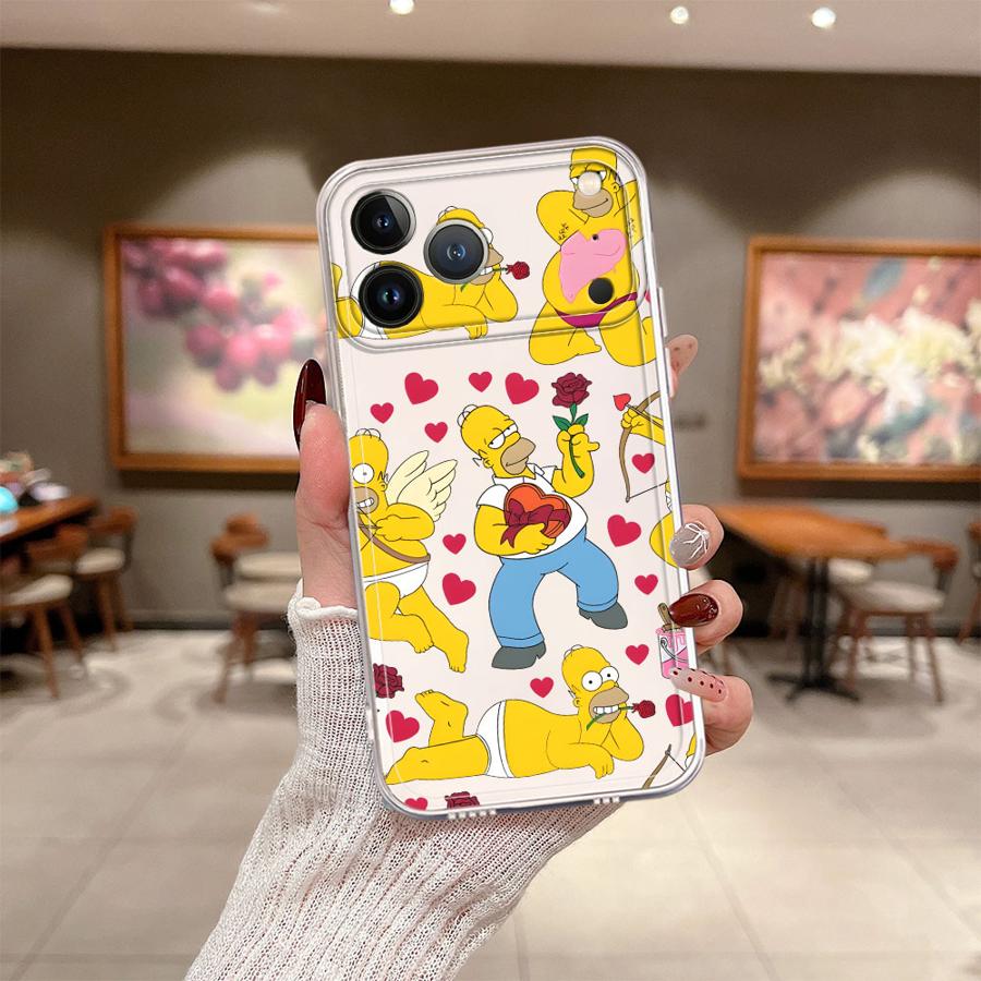 シンプソンズ　面白いホーマー柄ケース　iPhone 17 P - Phone Cases Funny のレビューと価格