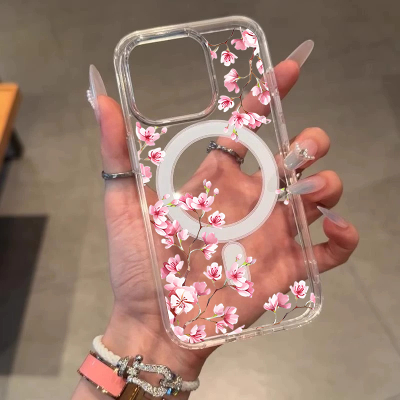 高級ピンク INS 花柄ケース iPhone 14 Pro  - Phone Cases Expensive のレビューと価格