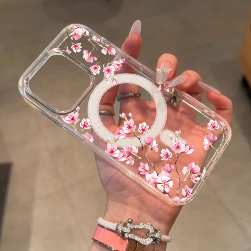 高級ピンク INS 花柄ケース iPhone 14 Pro  - Phone Cases Expensive のレビューと価格