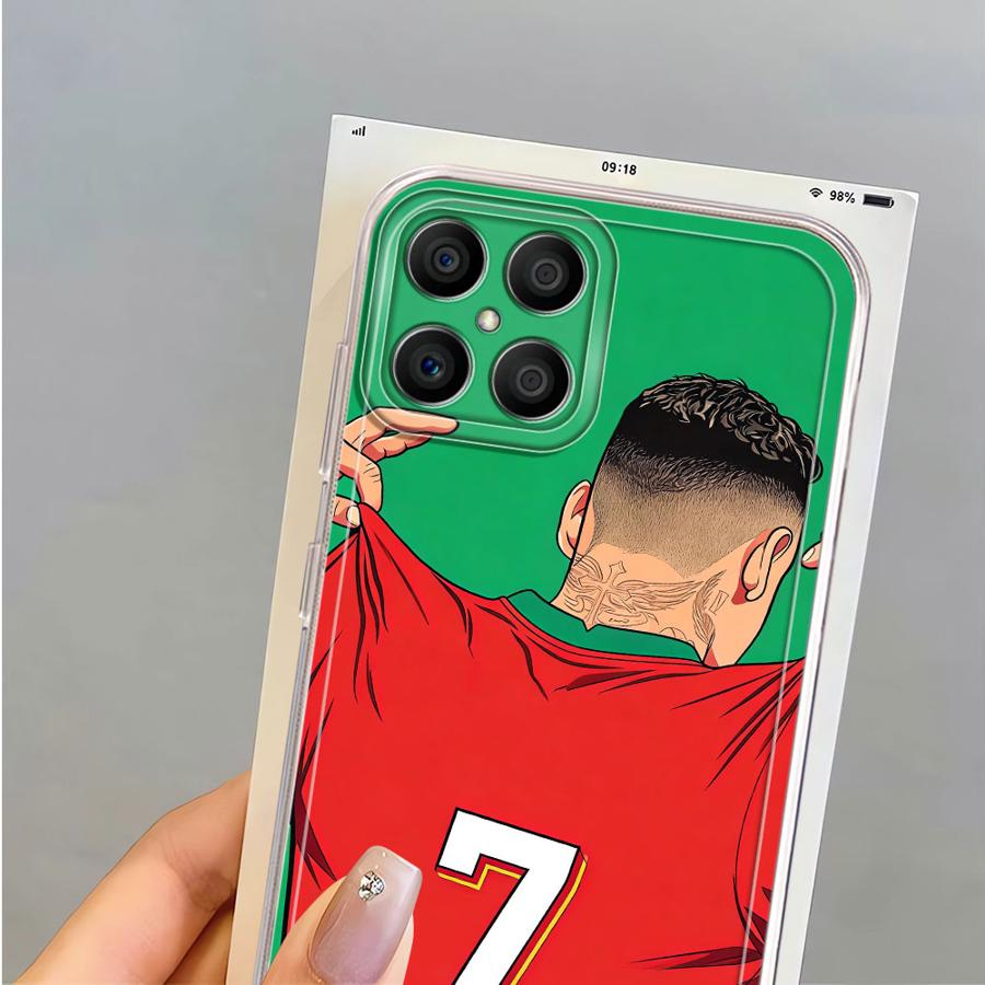 漫画サッカー数字ケース名誉 X9b X8a X9a 90 L - Phone Cases Honor のレビューと価格