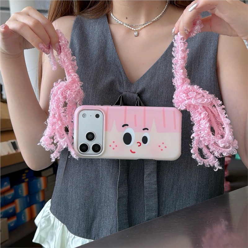 DIYヘアスタイルピンクブレイドカスタマイズ可能なスタイリン - Phone Cases Diy のレビューと価格