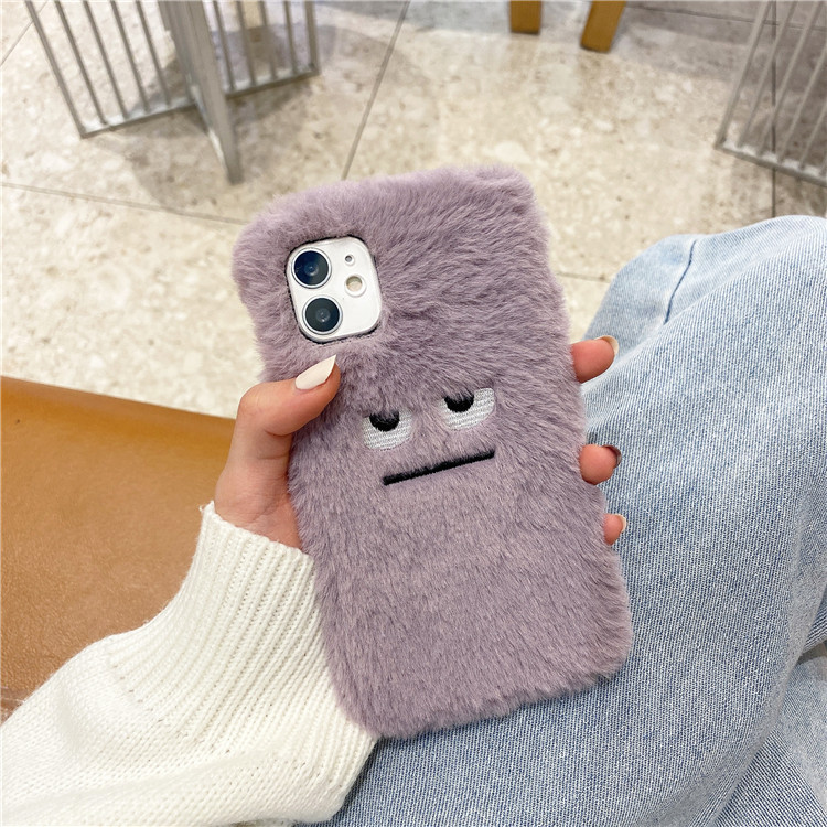 面白いぬいぐるみ風ファーパターンのソフトフォンケース iPh - Phone Cases Funny のレビューと価格