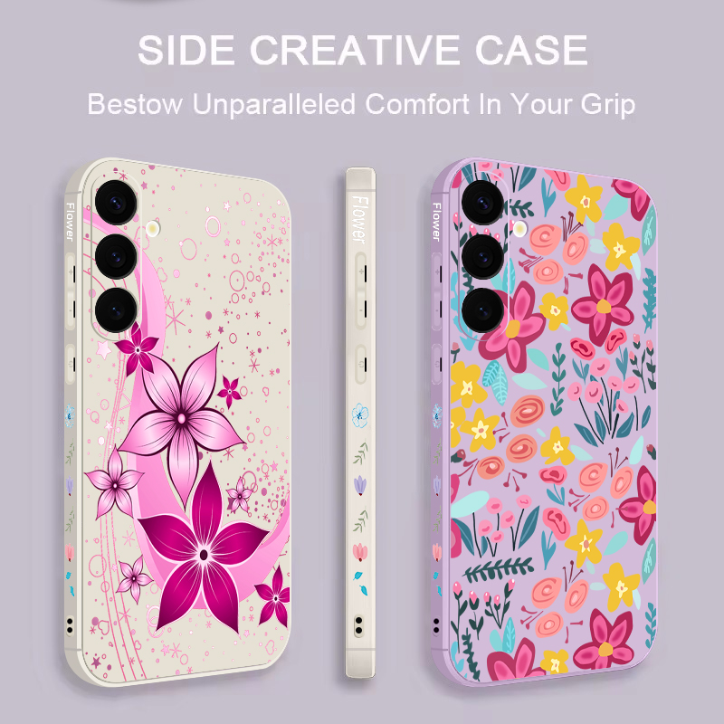 花柄フローラルパターンのスマホケース Samsung Gal - Phone Cases Galaxy A17 のレビューと価格