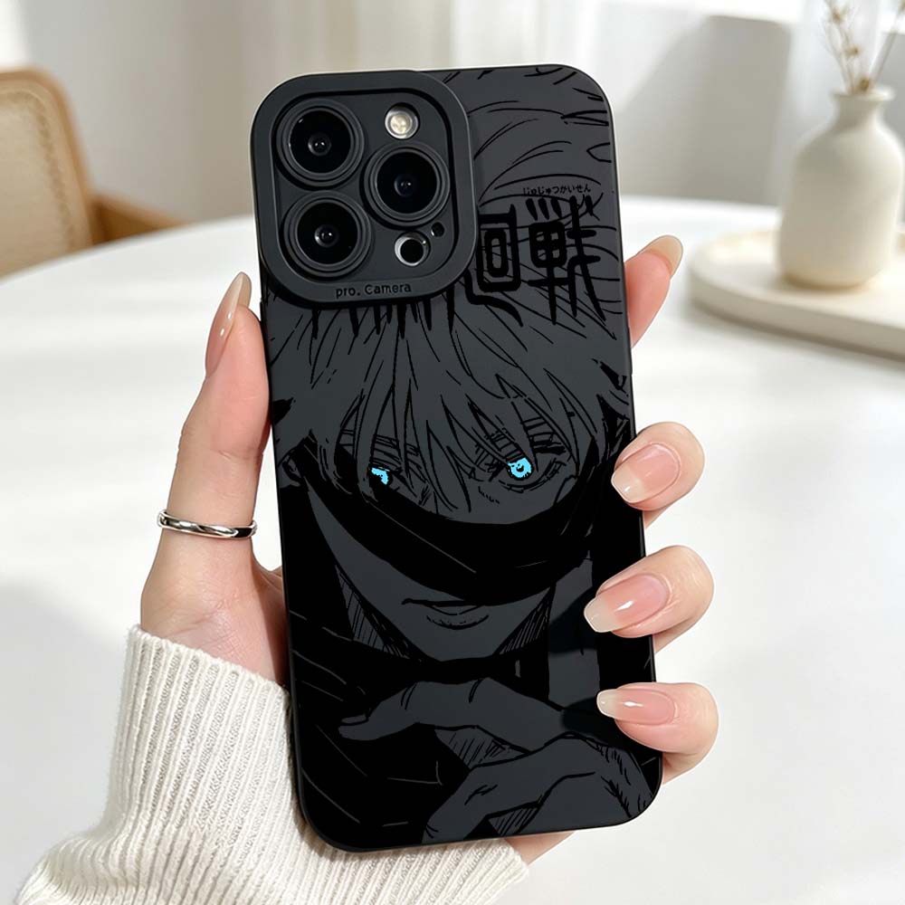 アニメ「呪術廻戦」クールカバーシリコンケース iPhone  - Phone Cases Iphone 14 のレビューと価格