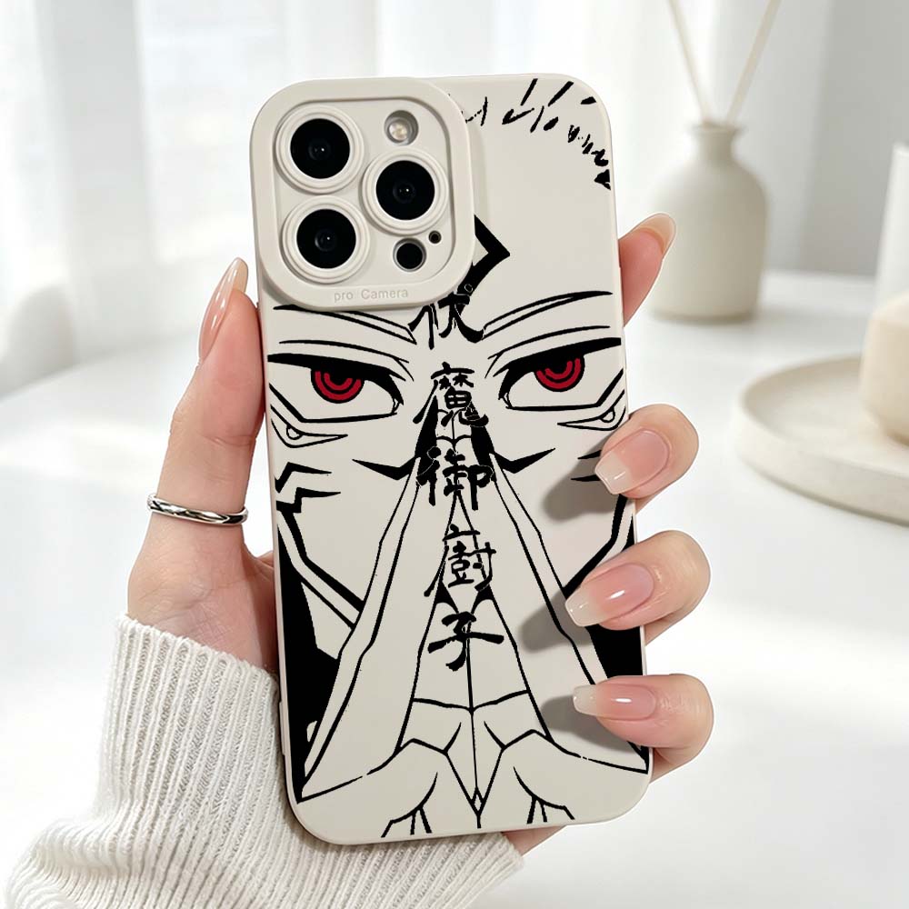 アニメ「呪術廻戦」クールカバーシリコンケース iPhone  - Phone Cases Iphone 14 のレビューと価格
