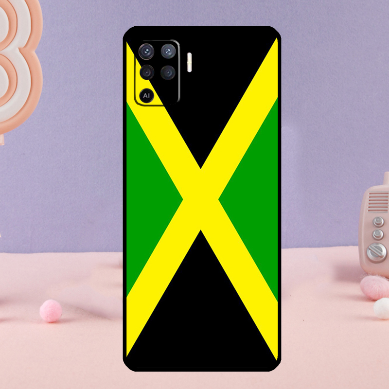 ジャマイカ国旗電話ケース Oppo A80 A60 A40  - Phone Cases Jamaica のレビューと価格