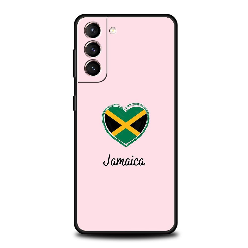 ジャマイカ国旗柄スマホケース Samsung Galaxy  - Phone Cases Jamaica のレビューと価格