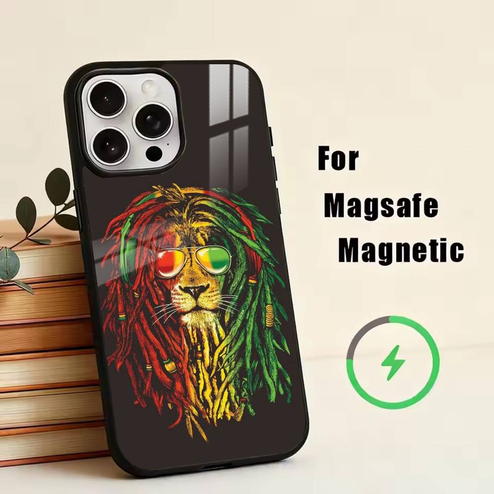 ジャマイカ ボブ・マーリー L-Lion iPhoneケース - Phone Cases Jamaica のレビューと価格