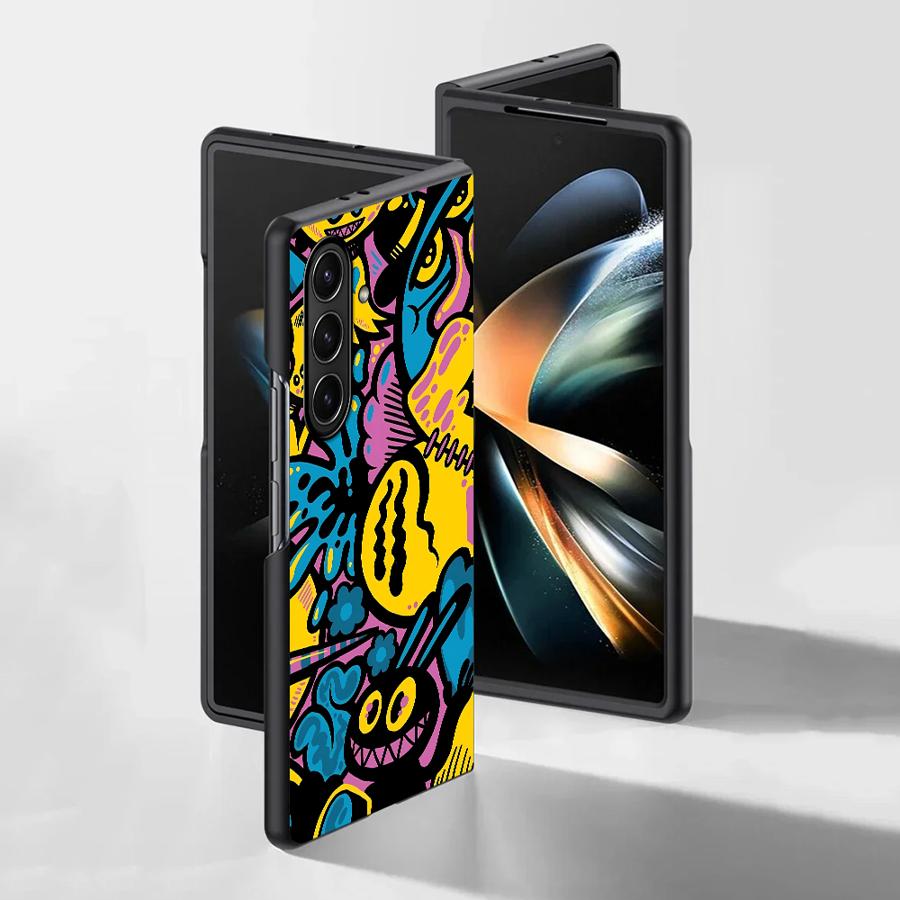 漫画落書きデザインケース Samsung Galaxy ZF - Phone Cases Z Fold 5 のレビューと価格