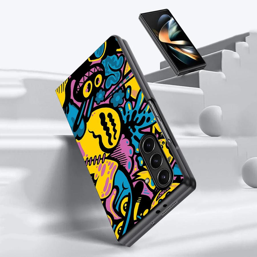 漫画落書きデザインケース Samsung Galaxy ZF - Phone Cases Z Fold 5 のレビューと価格