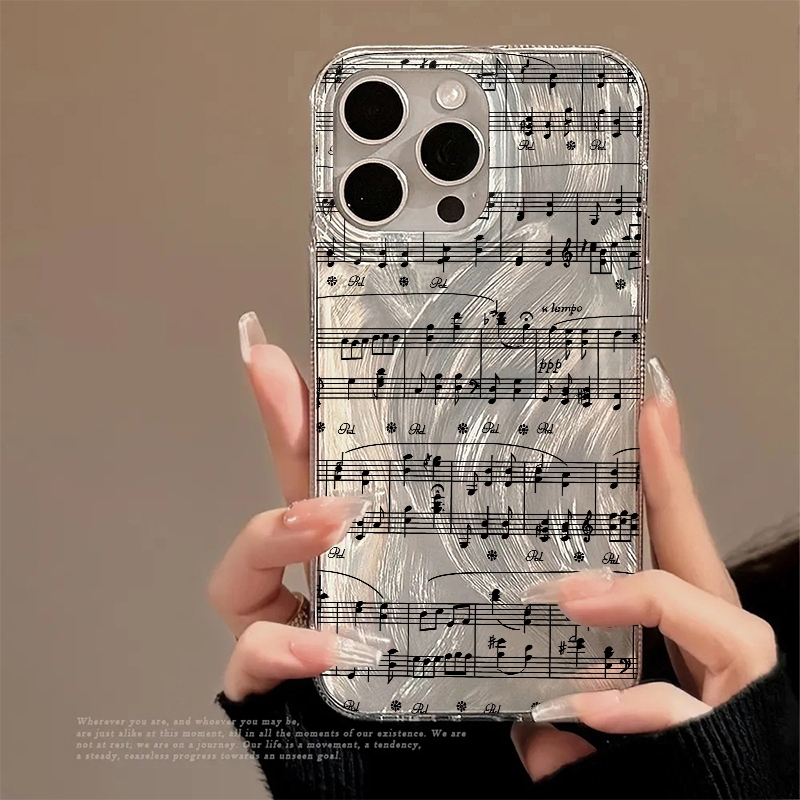 楽しい文字と音符柄のスマホケース Samsung Galax - Phone Cases A14 Samsung のレビューと価格