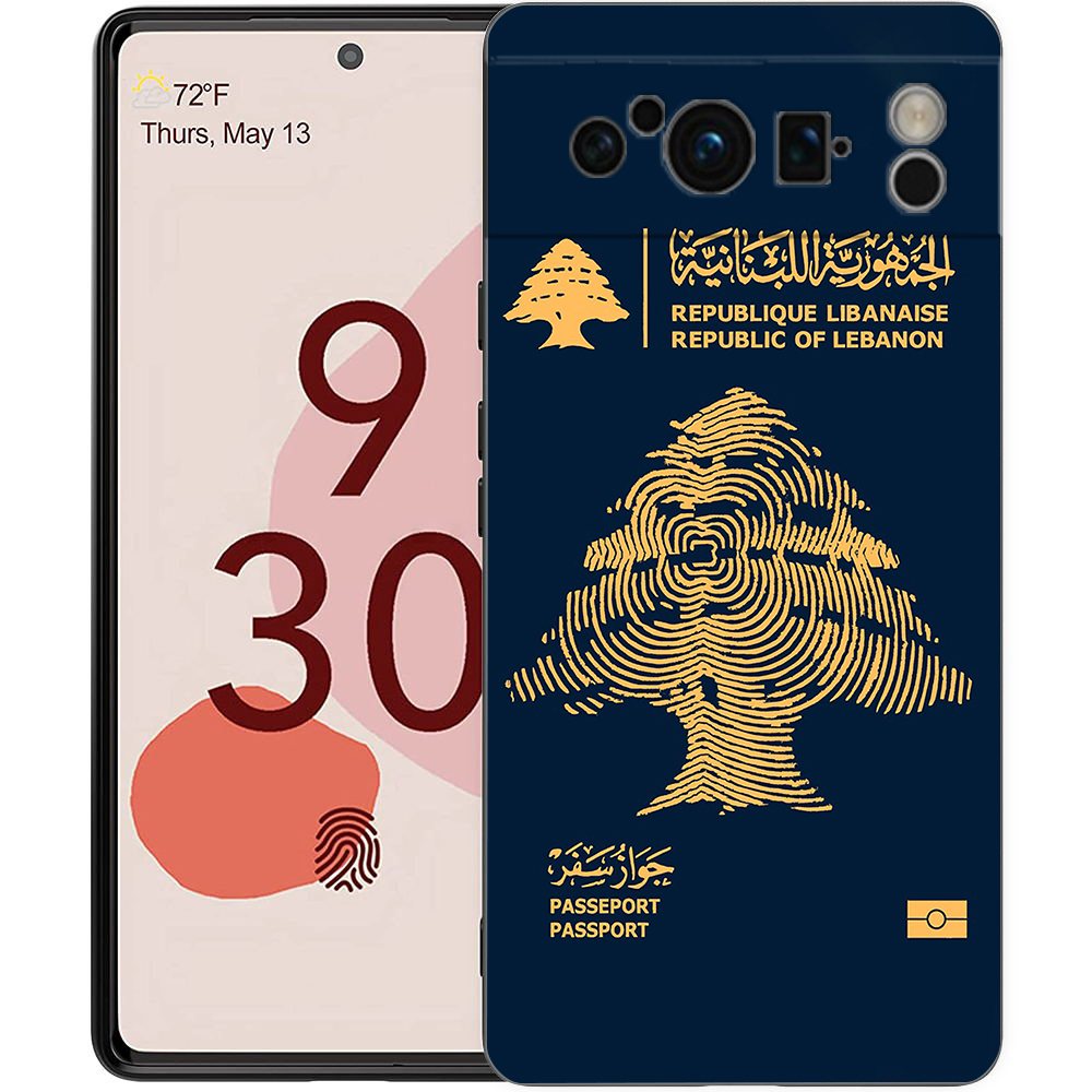 レバノンパスポート柄スマホケースカバー Google Pix - Phone Cases Lebanon のレビューと価格