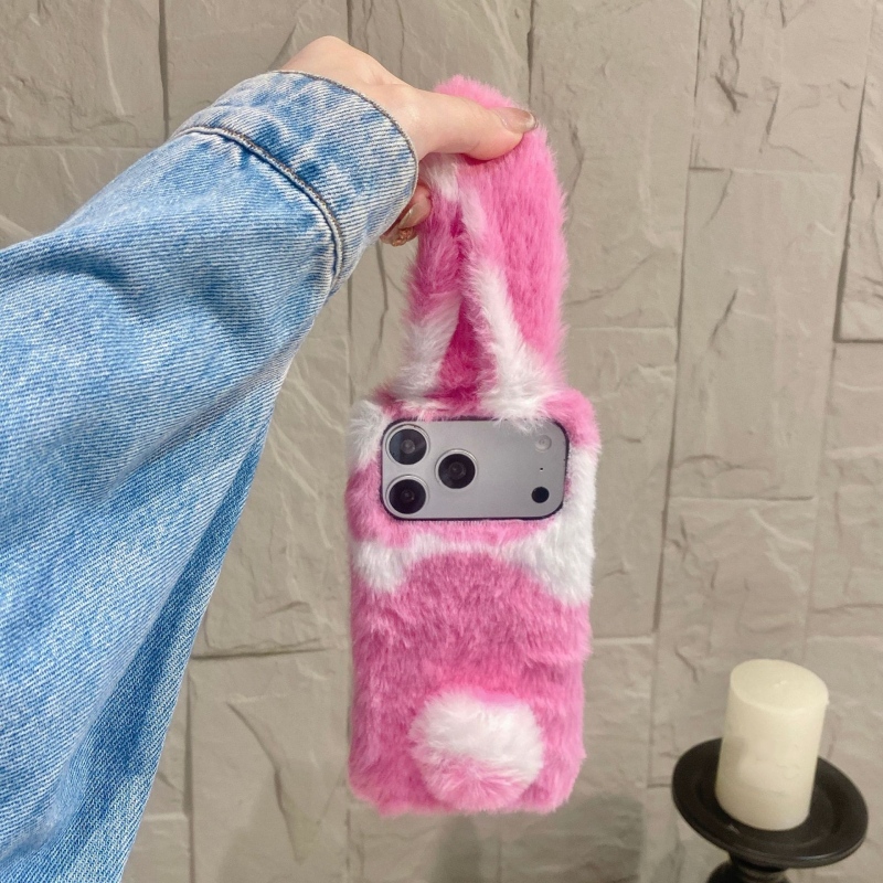 可愛いウサギデザインのふわふわスマホケース iPhone 1 - Phone Cases Iphone 14 のレビューと価格