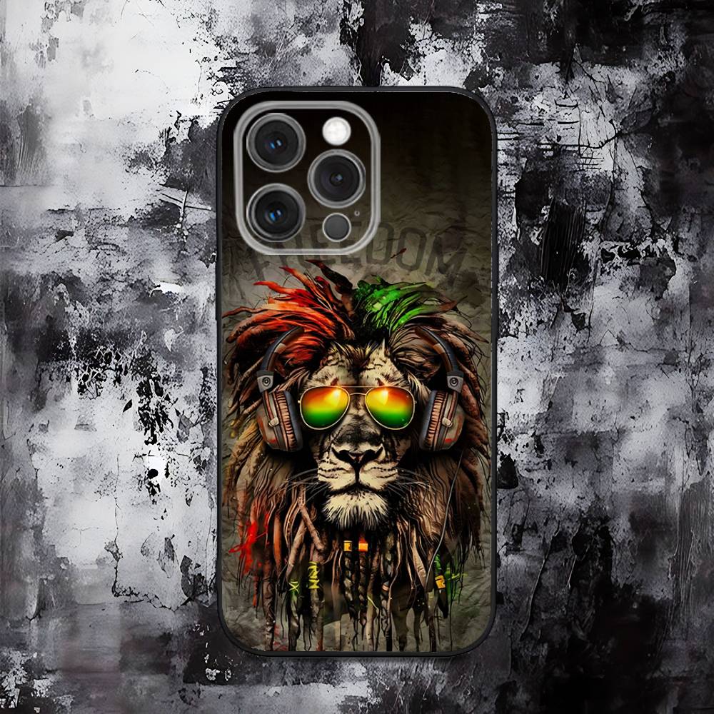 ジャマイカ ボブ・マーリー ライオン iPhone 16,1 - Phone Cases Jamaica のレビューと価格