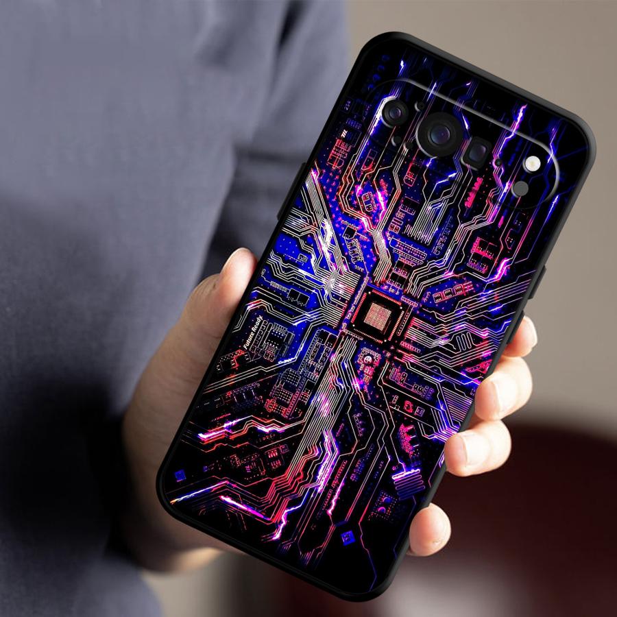 レトロな回路基板デザインのスマホケース Google Pix - Phone Cases Pixel 10 のレビューと価格