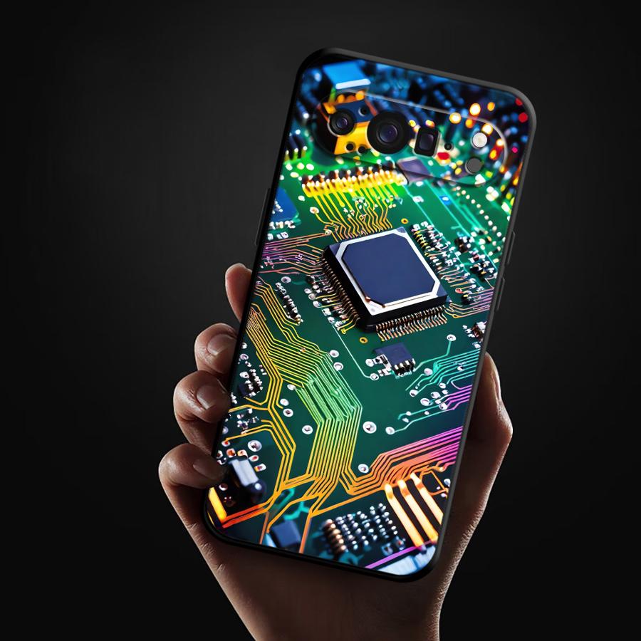 レトロな回路基板デザインのスマホケース Google Pix - Phone Cases Pixel 10 のレビューと価格