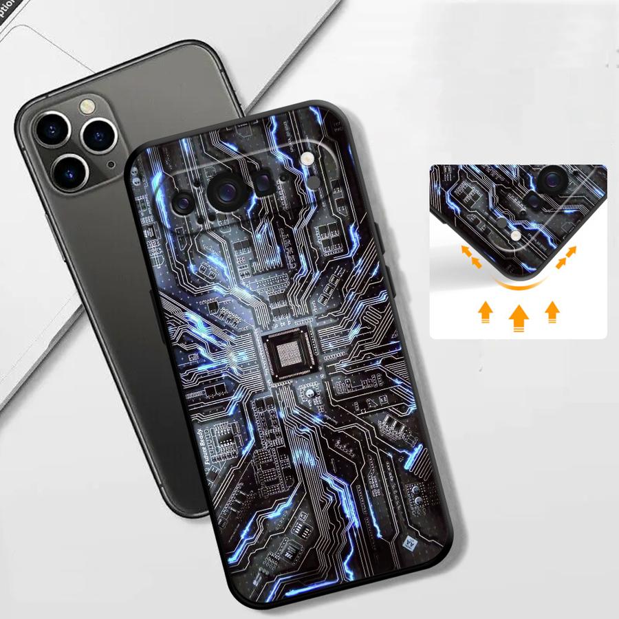 レトロな回路基板デザインのスマホケース Google Pix - Phone Cases Pixel 10 のレビューと価格
