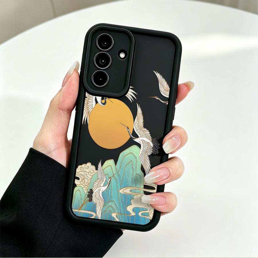 漫画クレーンと野生のイノシシのスマホケース、Samsung  - Phone Cases Galaxy A17 のレビューと価格
