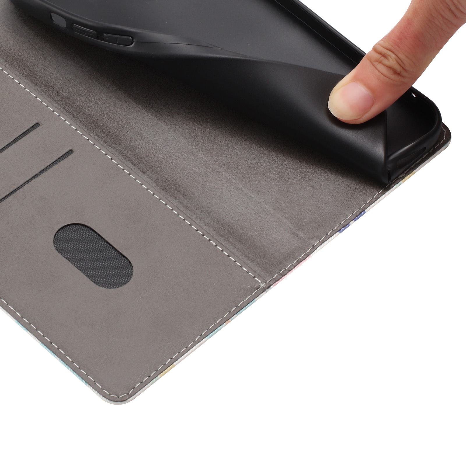 Redmi Note 15用のかわいい猫柄レザー携帯ケース、 - Phone Cases With Wallet On Back のレビューと価格