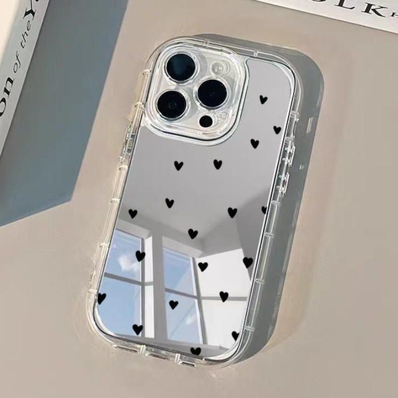 フルスクリーンハート柄スマホケース iPhone 17 16 - Phone Cases Expensive のレビューと価格
