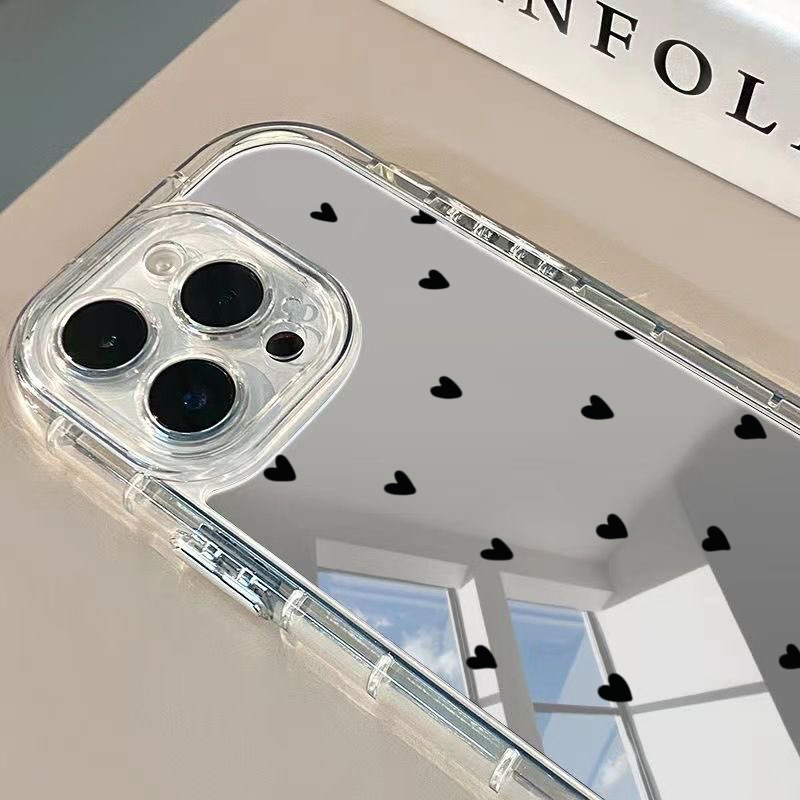 フルスクリーンハート柄スマホケース iPhone 17 16 - Phone Cases Expensive のレビューと価格