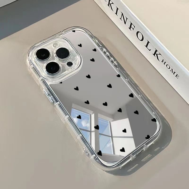 フルスクリーンハート柄スマホケース iPhone 17 16 - Phone Cases Expensive のレビューと価格