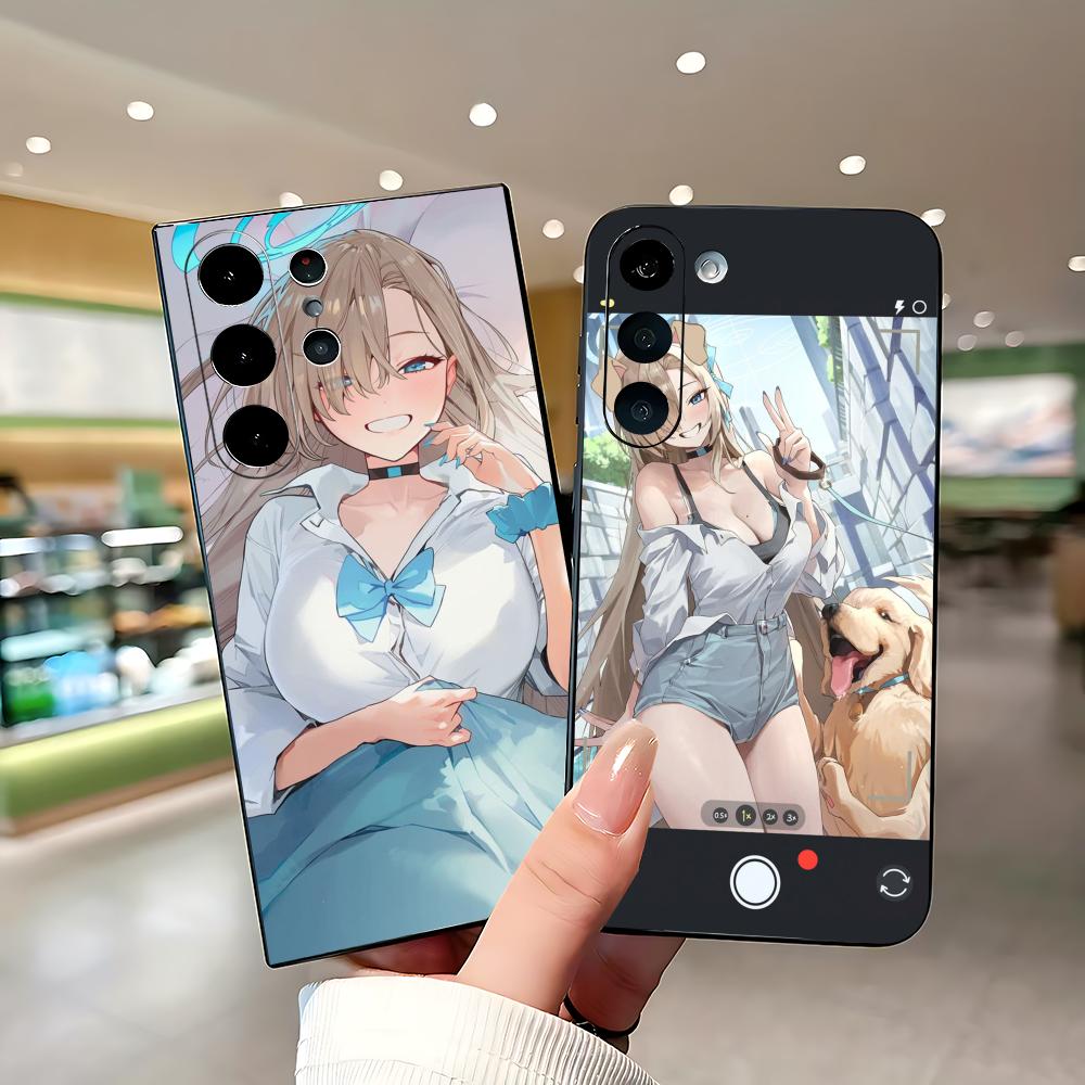 ホットブルーアーカイブ グリルアスナ スマホケース サムスン - Phone Cases Samsung S23 のレビューと価格