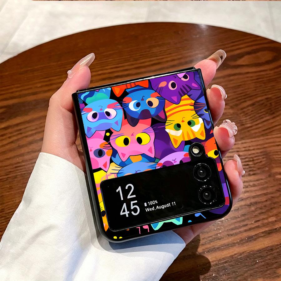 フルカバーキャットフォンカバーケース Samsung Gal - Phone Cases Z Fold 5 のレビューと価格